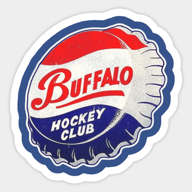 Defunct Buffalo Bisons Hockey Team Sticker by Defunctland